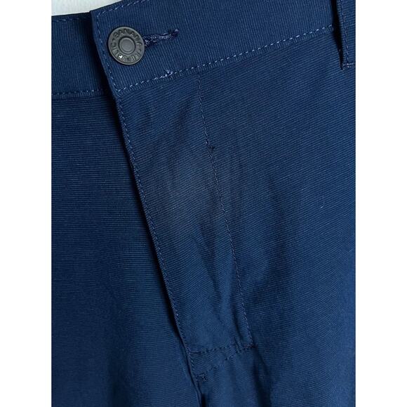 Banana Republic Blue Comfort Flat Front Performance Stretch Shorts Size 36 Men’s - Picture 3 of 6